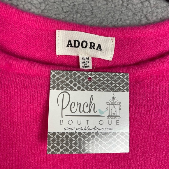 Adora Color Block Sweater - Pink, Blue, Yellow Size Medium - Picture 3 of 10